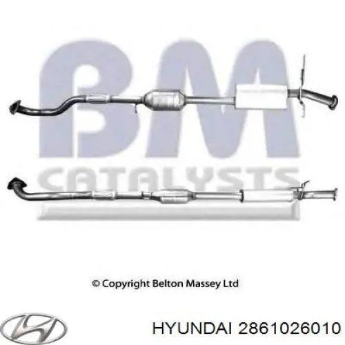 2861026010 Hyundai/Kia 