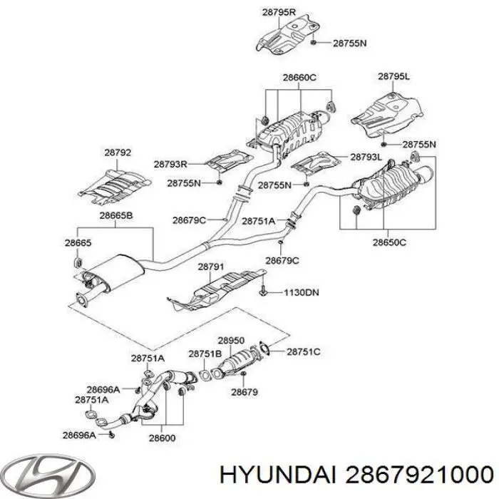 2867921000 Hyundai/Kia 