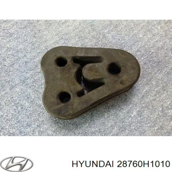  Soporte, silenciador para Hyundai Terracan HP