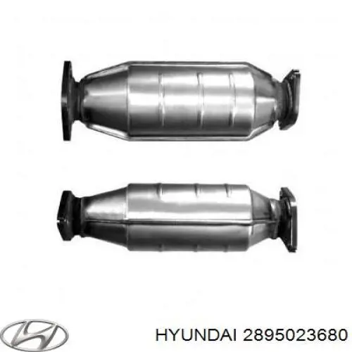 2895023680 Hyundai/Kia catalizador