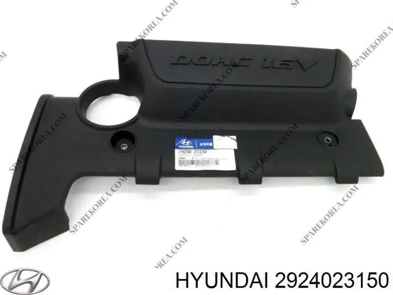 2924023150 Hyundai/Kia cubierta de motor decorativa