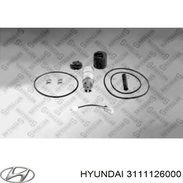 3111126000 Hyundai/Kia bomba de combustible eléctrica sumergible