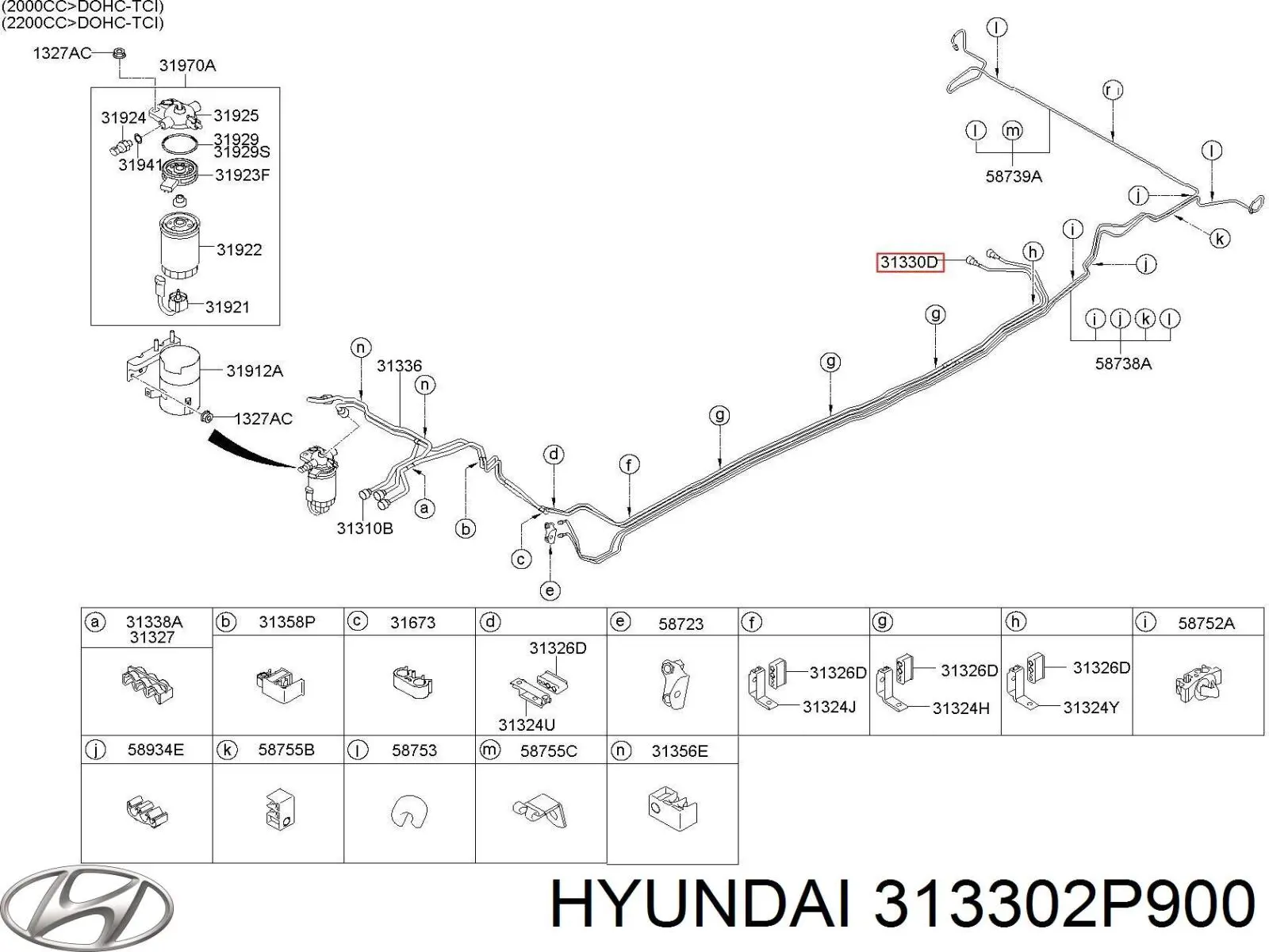 313302P900 Hyundai/Kia 