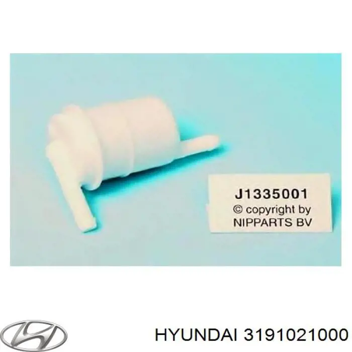 3191021000 Hyundai/Kia filtro combustible