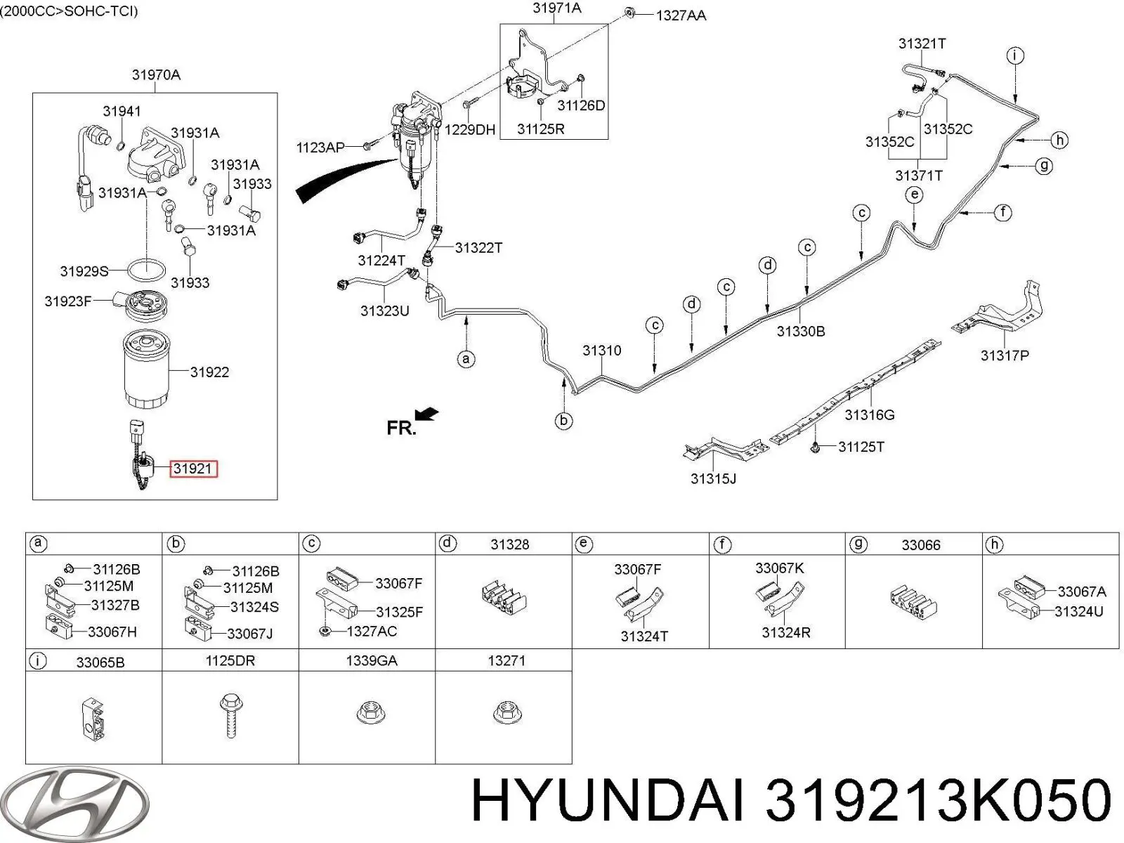 319213K050 Hyundai/Kia 