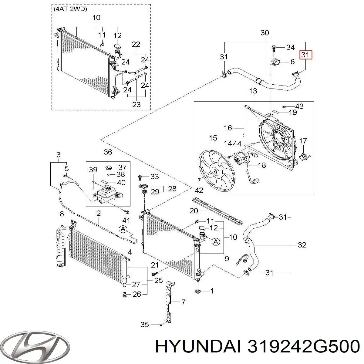 319242G500 Hyundai/Kia 