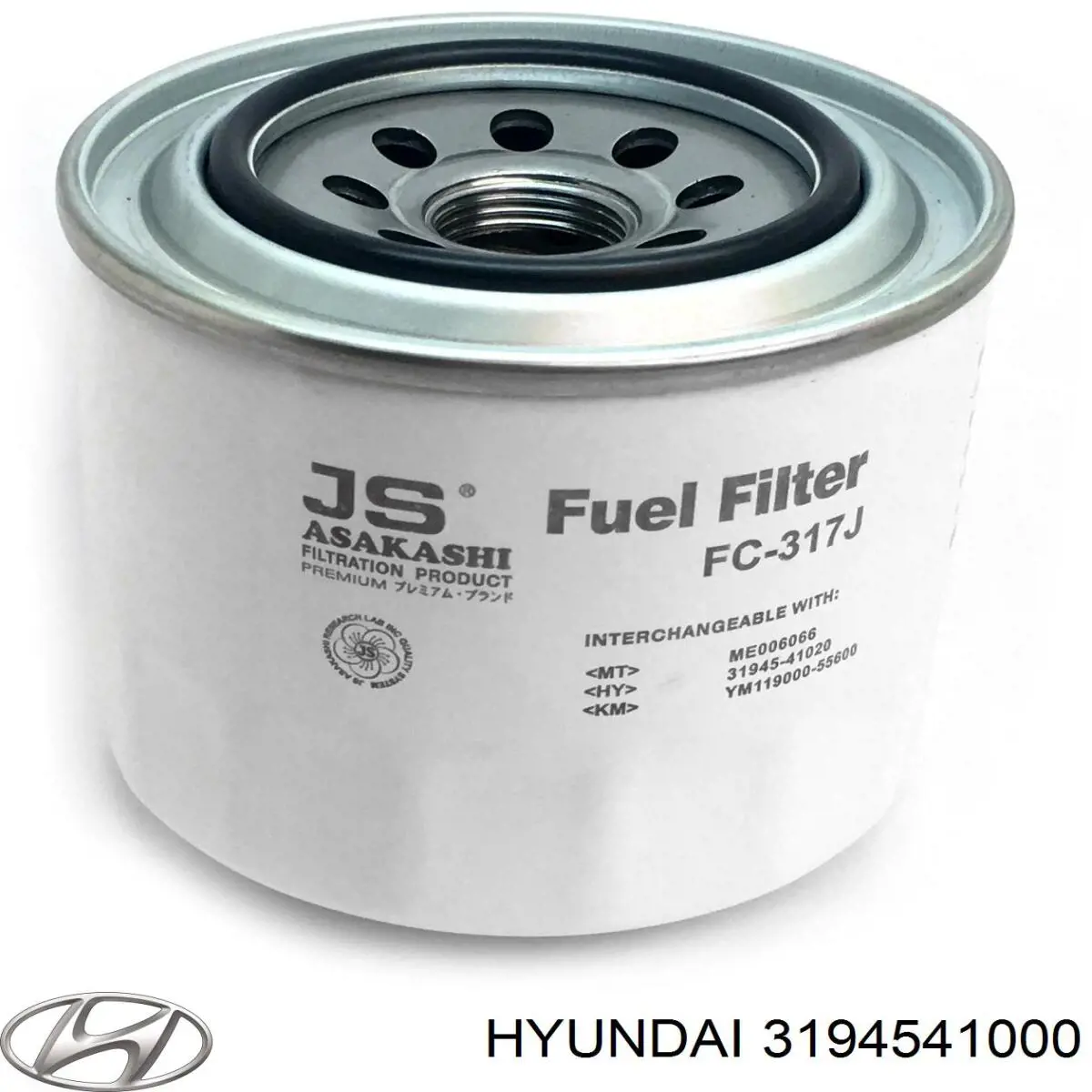 3194541000 Hyundai/Kia filtro combustible