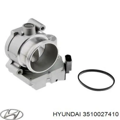 3510027410 Hyundai/Kia cuerpo de mariposa completo