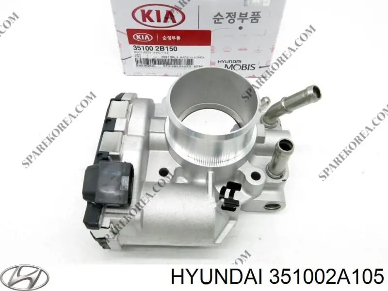  Cuerpo de mariposa completo para KIA Rio 2 