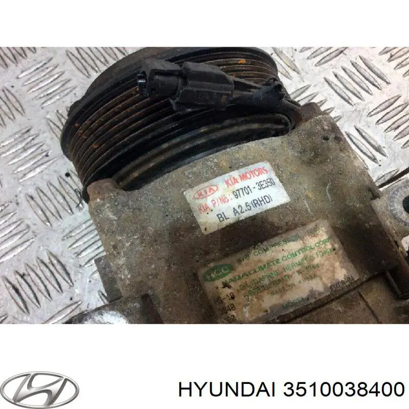 3510038400 Hyundai/Kia cuerpo de mariposa completo