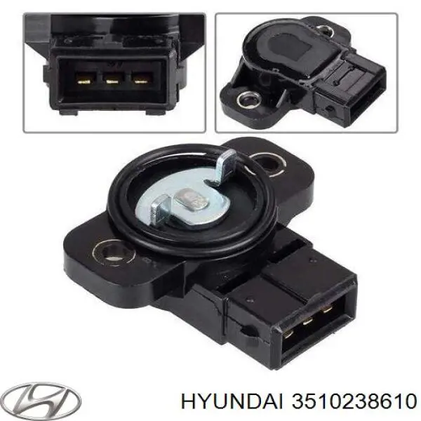 3510238610 Hyundai/Kia sensor, posición mariposa