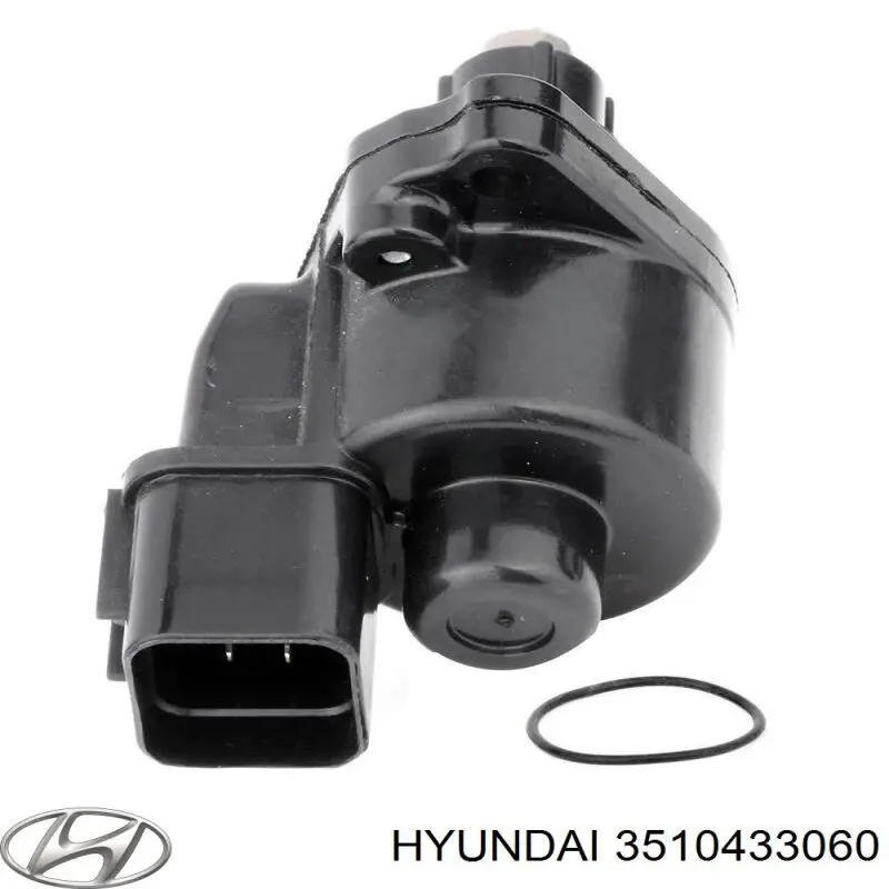 3510433060 Hyundai/Kia válvula de mando de ralentí, suministro de aire