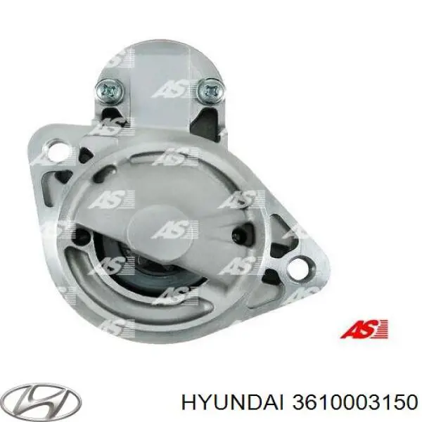 3610003150 Hyundai/Kia motor de arranque