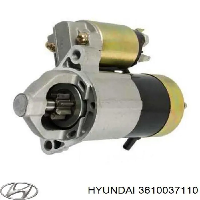 3610037110 Hyundai/Kia motor de arranque