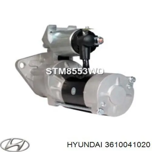 3610041020 Hyundai/Kia motor de arranque