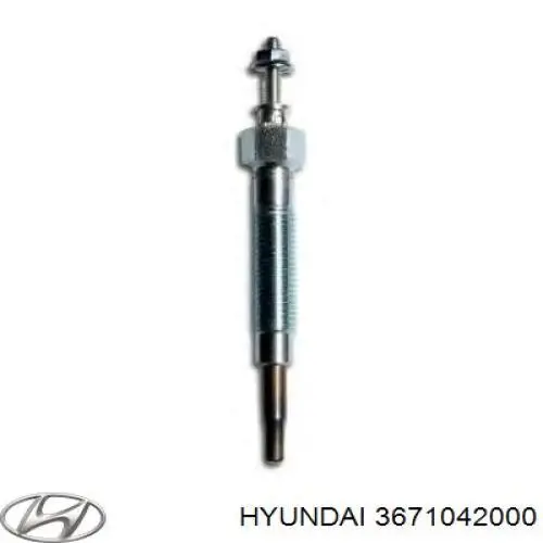 3671042000 Hyundai/Kia bujía de incandescencia