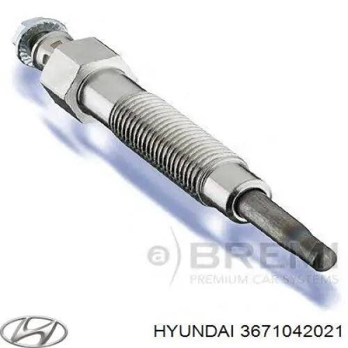 3671042021 Hyundai/Kia bujía de incandescencia