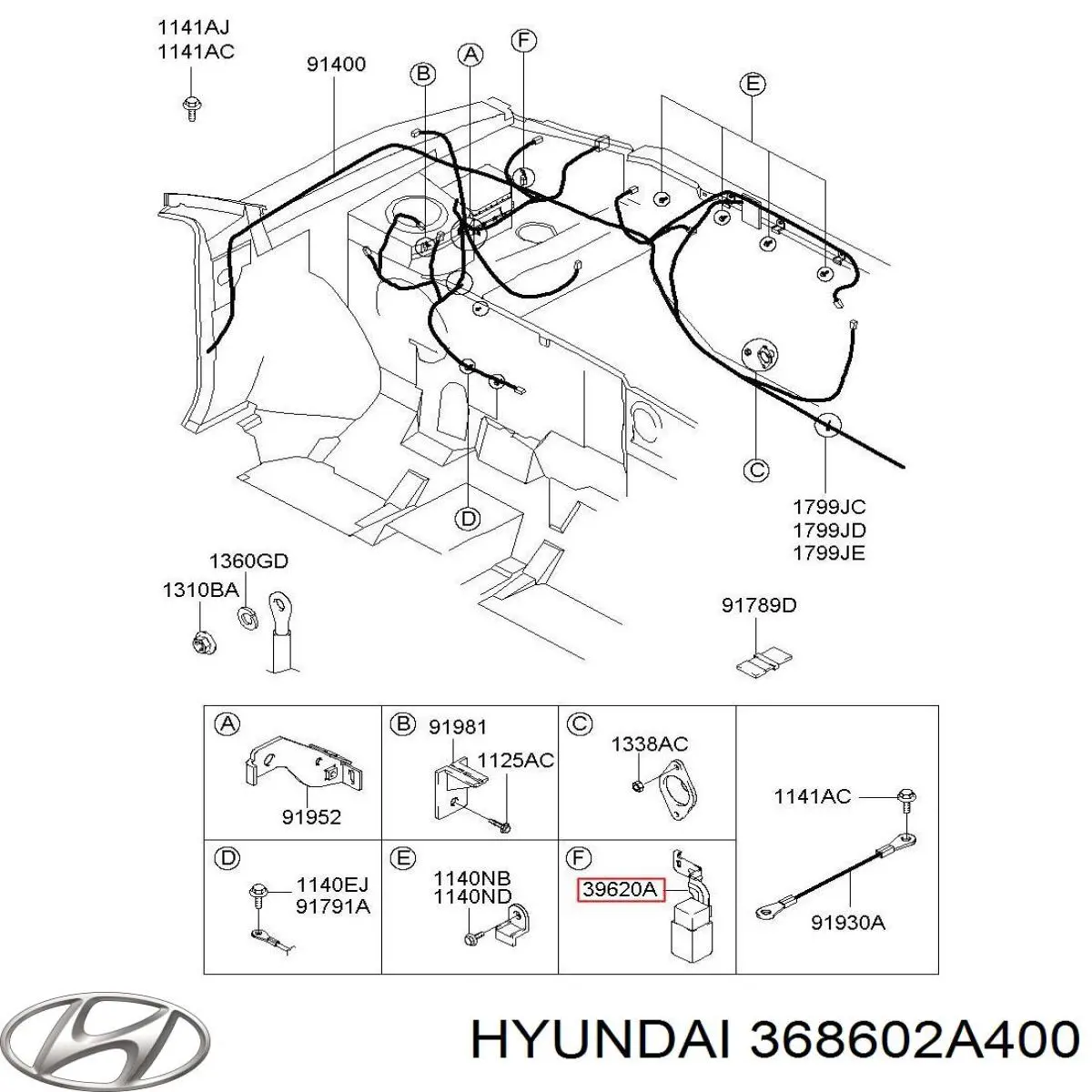 368602A400 Hyundai/Kia 