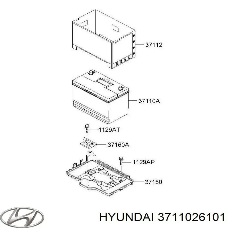 3711026101 Hyundai/Kia 