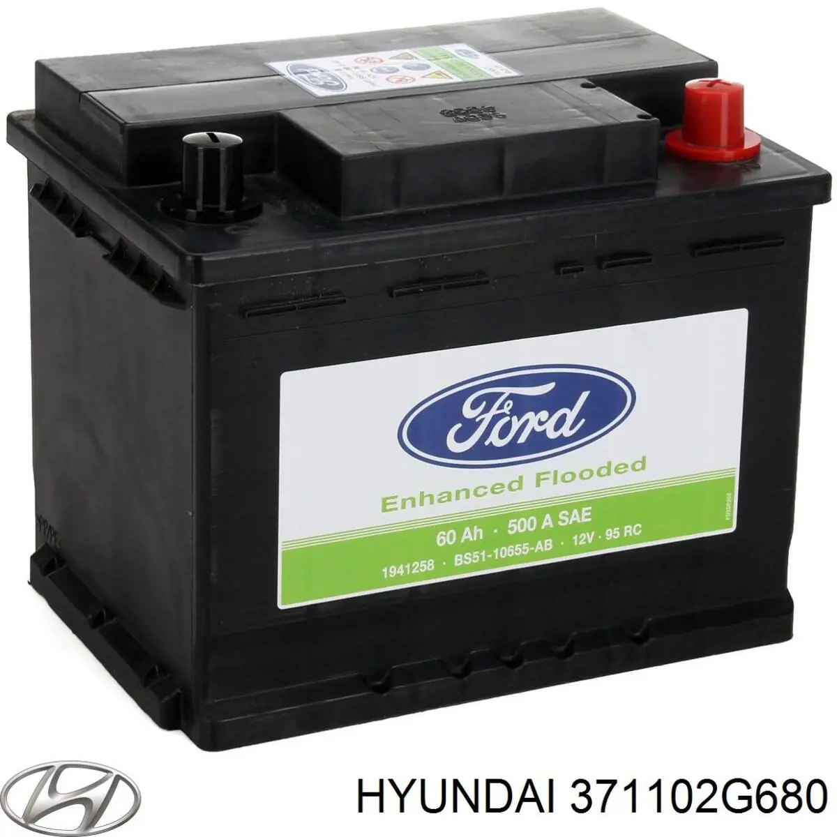 371102G680 Hyundai/Kia batería de arranque