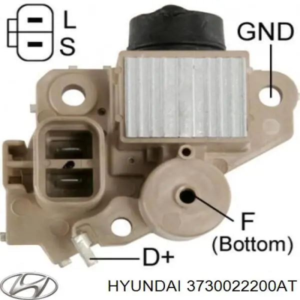 3730022200AT Hyundai/Kia alternador