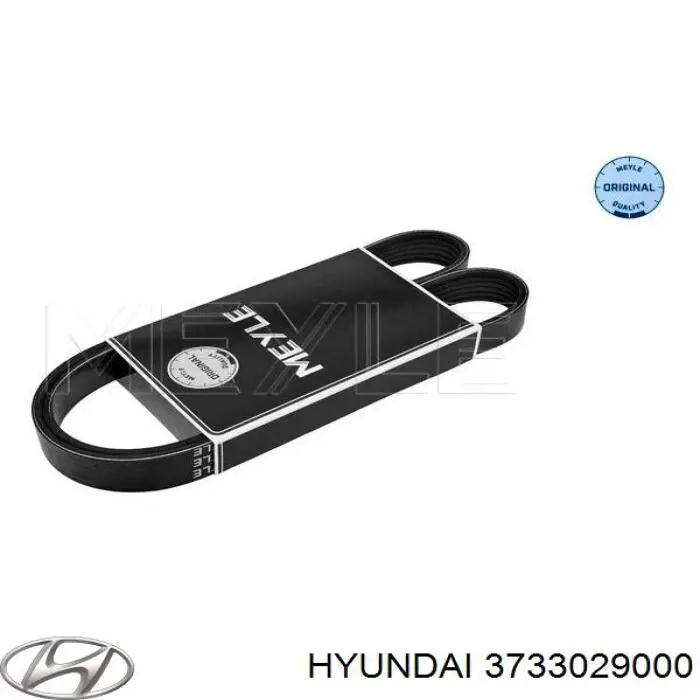 3733029000 Hyundai/Kia correa trapezoidal