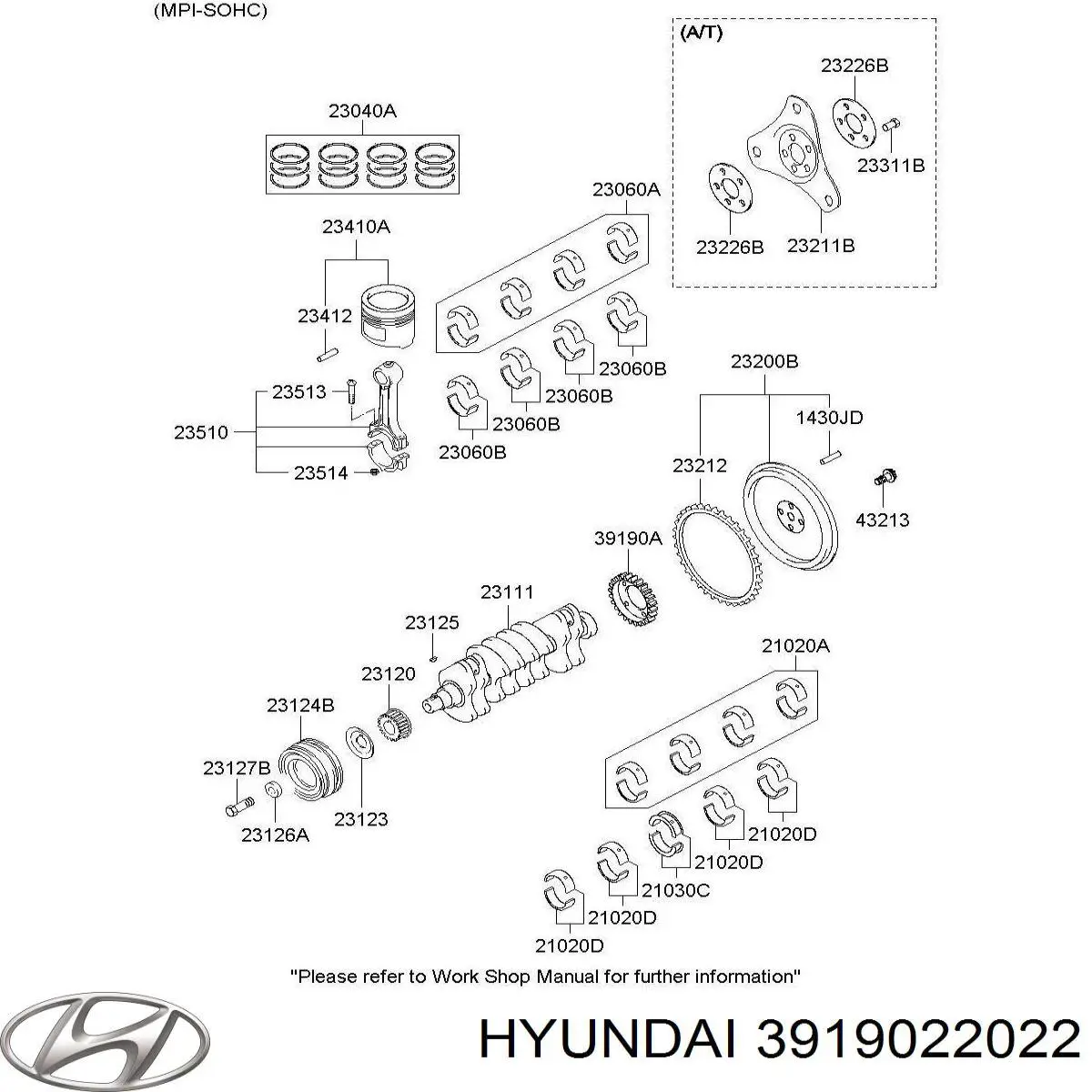 3919022022 Hyundai/Kia 