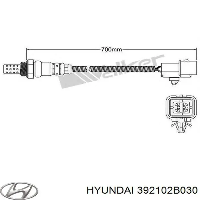 392102B030 Hyundai/Kia sonda lambda