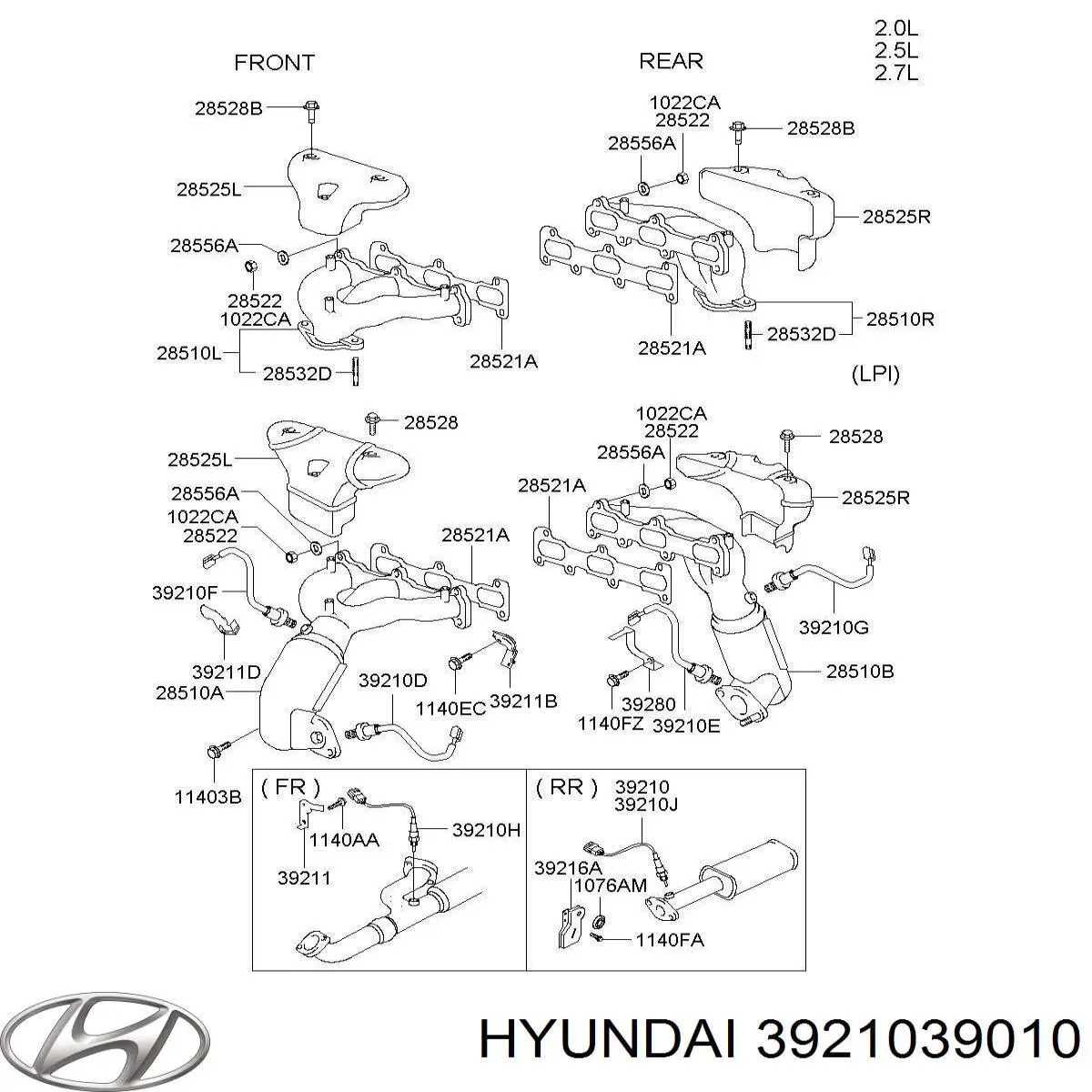 3921039010 Hyundai/Kia 