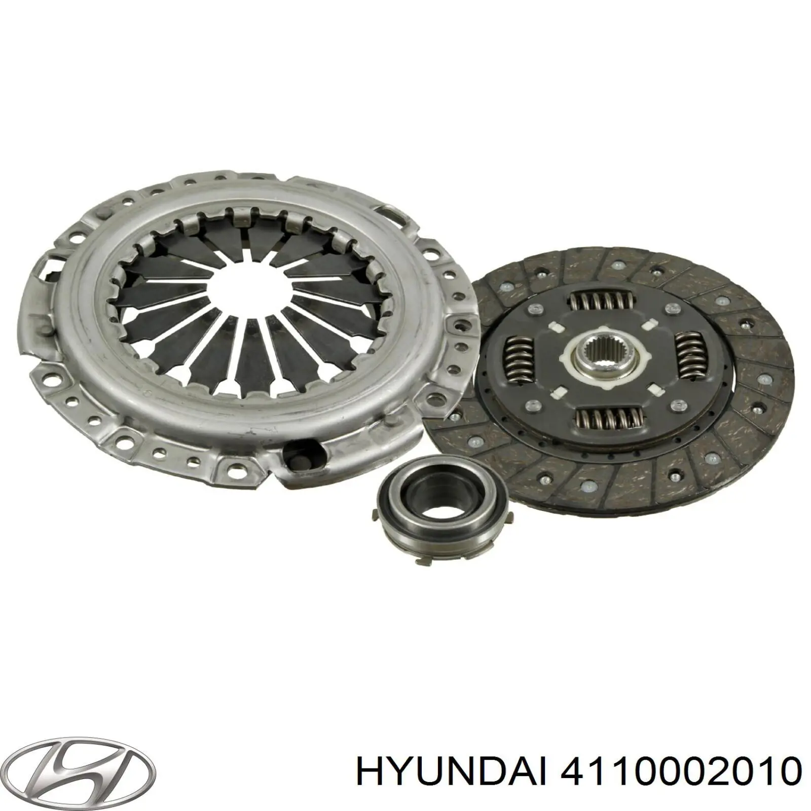 4110002010 Hyundai/Kia disco de embrague