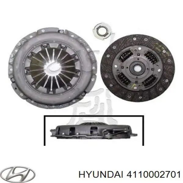  Disco de embrague para Hyundai I10 PA