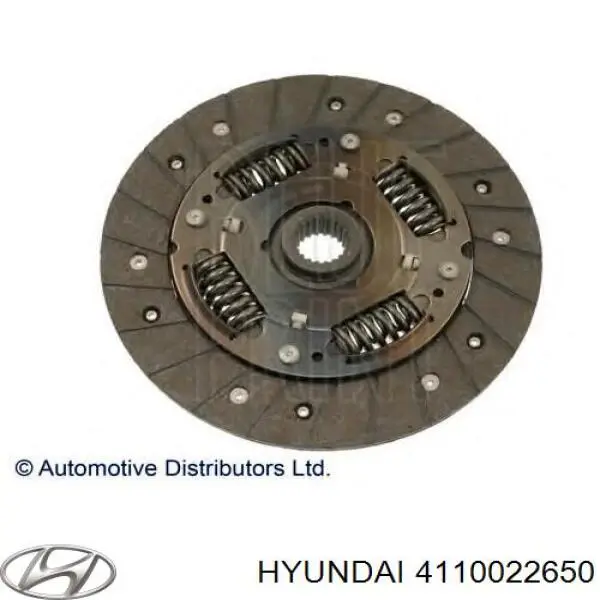 4110022650 Hyundai/Kia disco de embrague