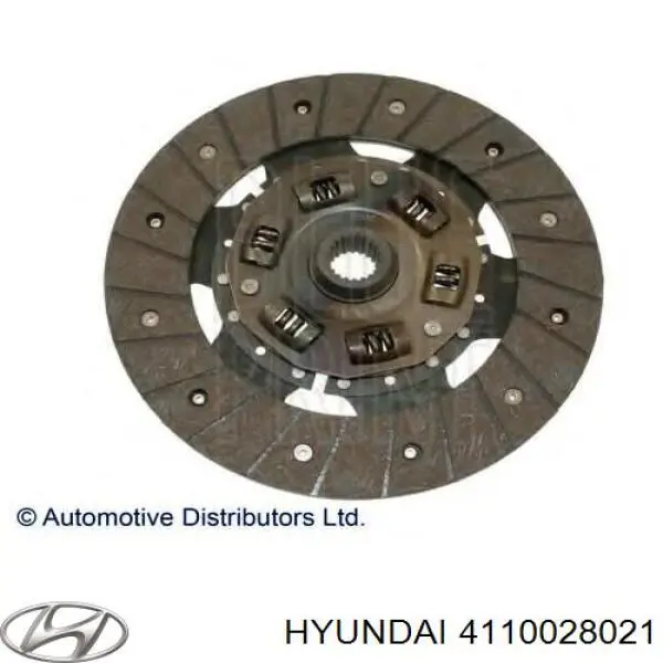 41100-28021 Hyundai/Kia disco de embrague