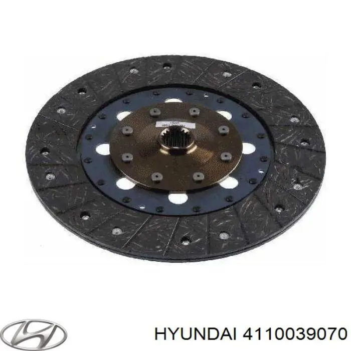 4110039070 Hyundai/Kia disco de embrague