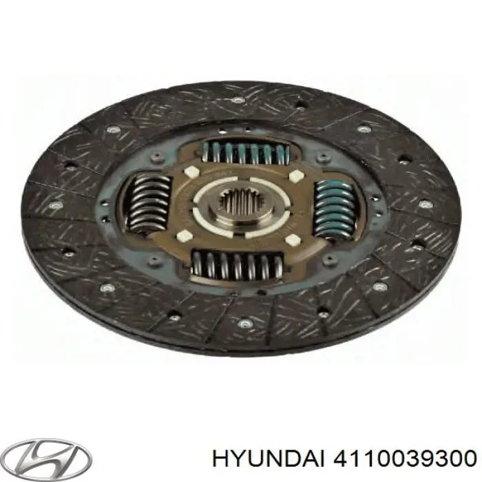 4110039300 Hyundai/Kia disco de embrague