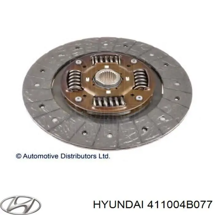 411004B077 Hyundai/Kia disco de embrague