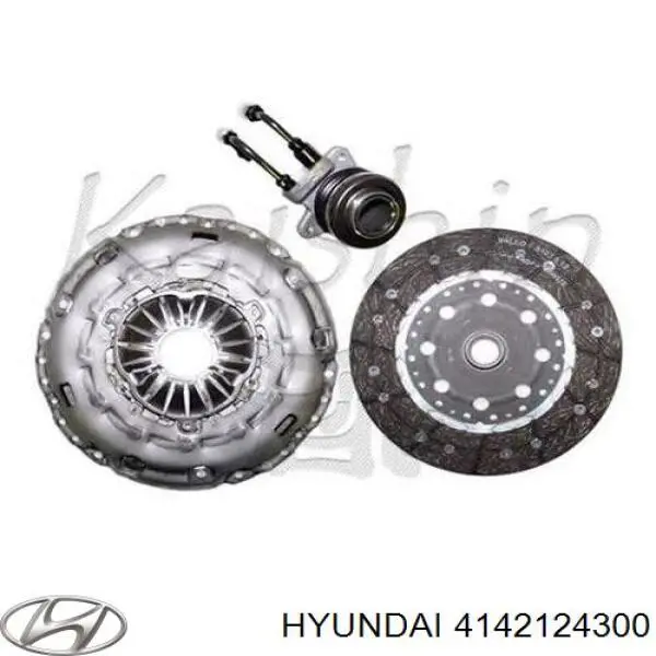 4142124300 Hyundai/Kia cilindro esclavo de el embrague cojinete de liberacion