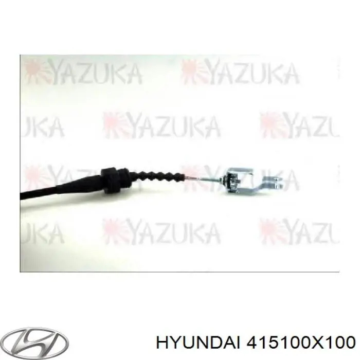 415100X100 Chrysler cable de embrague