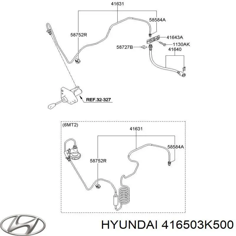 416503K500 Hyundai/Kia 