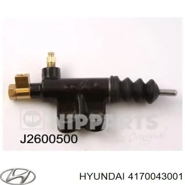 4170043001 Hyundai/Kia cilindro receptor, embrague