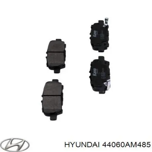 44060AM485 Hyundai/Kia pastillas de freno traseras