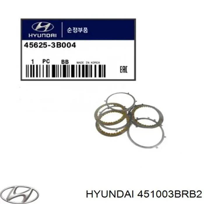 451003BRB2 Hyundai/Kia convertidor de caja automática