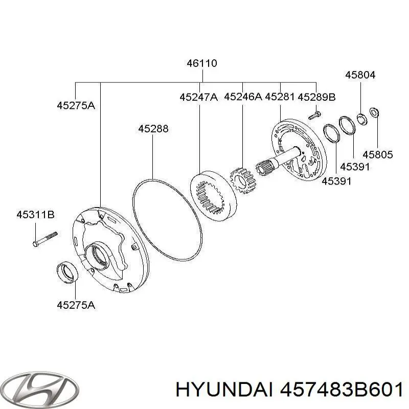 457483B601 Hyundai/Kia 