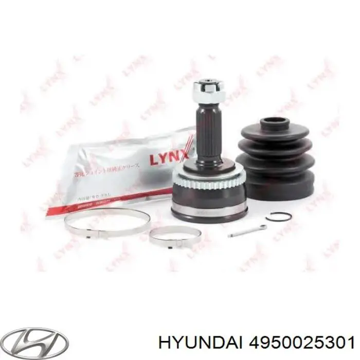 4950025301 Hyundai/Kia junta homocinética exterior delantera