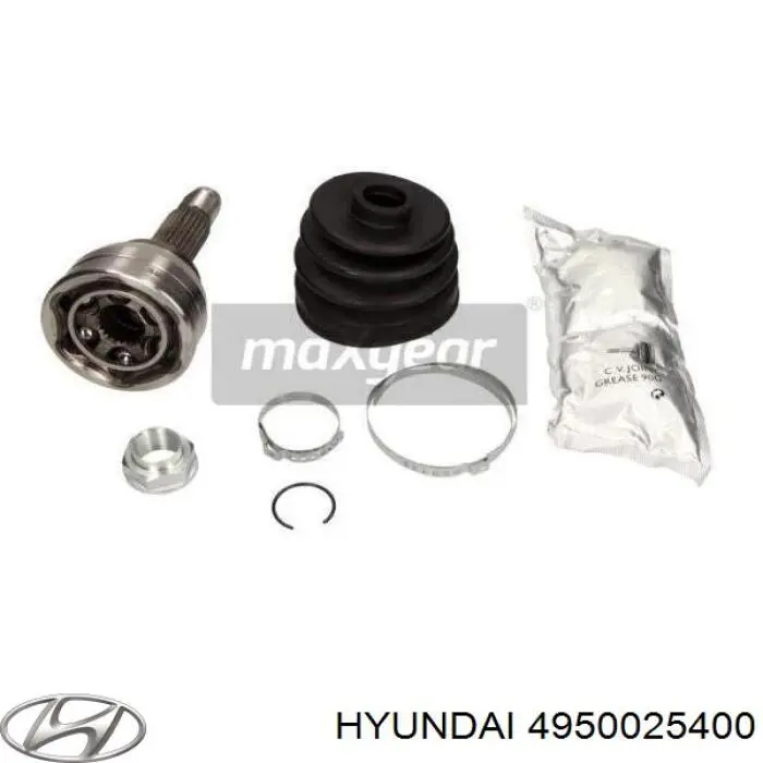 4950025400 Hyundai/Kia junta homocinética exterior delantera