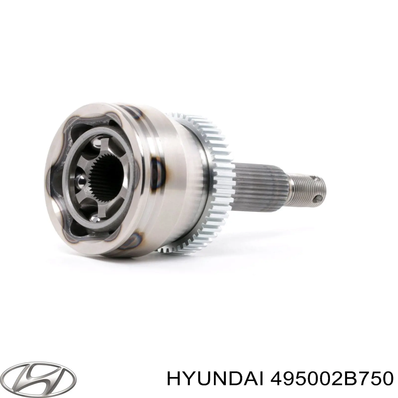 495002B750 Hyundai/Kia árbol de transmisión delantero izquierdo