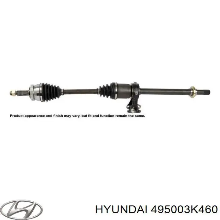 495003K460 Hyundai/Kia árbol de transmisión delantero derecho