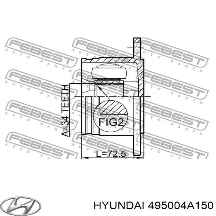 495004A150 Hyundai/Kia 