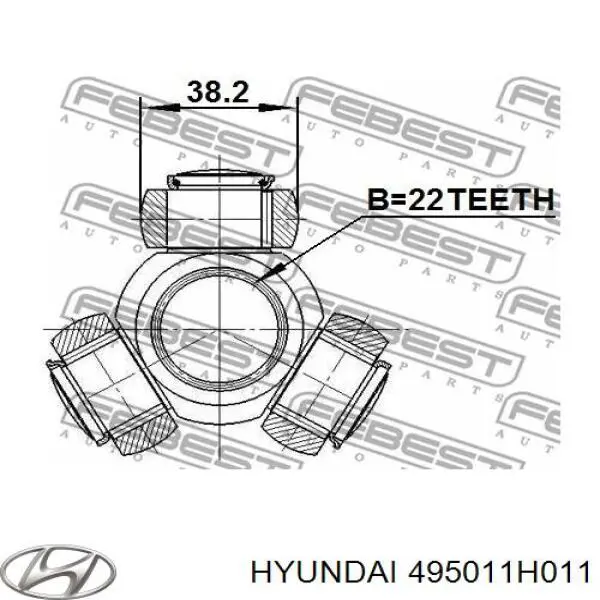 495011H011 Hyundai/Kia 