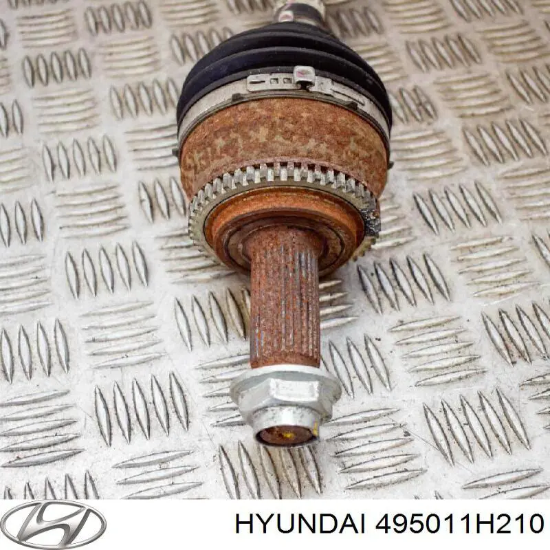 495011H210 Hyundai/Kia árbol de transmisión delantero izquierdo